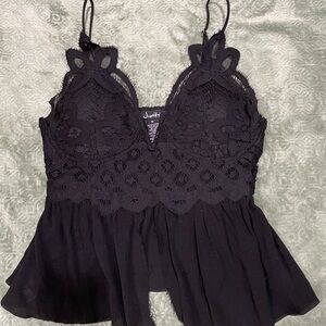 SOLD
Justify Black Lace Top